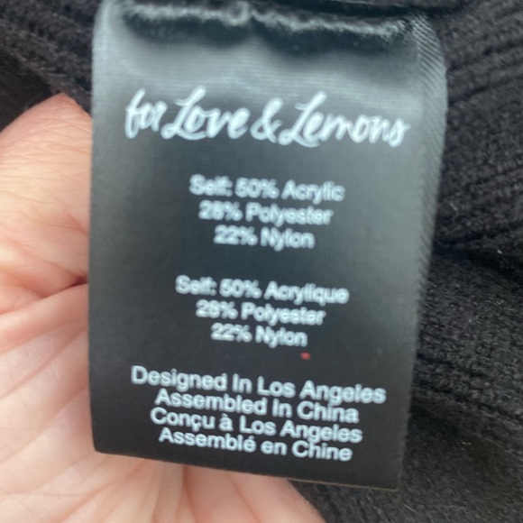 For Love & Lemons Mona Midi NWT Size L - Picture 6 of 8